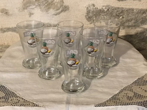 Lot verres goa - de,