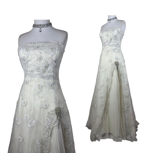 Robe mariée vintage ivoire - de,