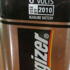 Energizer 6 volt alkaline battery No.529,