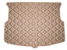Matelassé Cuir éco BEIGE FONCÉ Tapis coffre pour Ford Escape 2007-2012