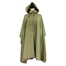 Thierry Mugler Poncho Coat, Size 9, Beige Women Used From Japan
