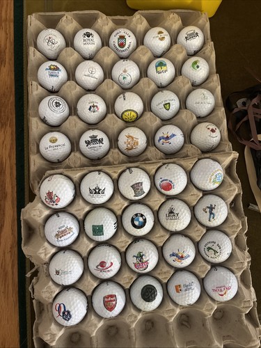 Lot balles golf logotees - lot, de