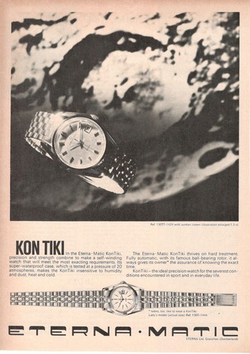 Eterna matic montre 1965 - montre,