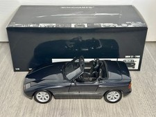 1:18 Scale Minichamps 1988 BMW Z1 Black Boxed