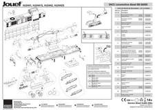 Jouef HO BB66000 – HJ2442-02 – Rambardes latérales