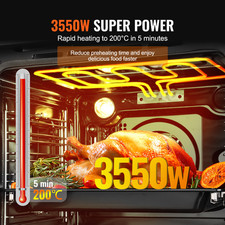 VEVOR Four Encastrable Four