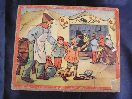 Jouet ancien cubes bois - ancien,