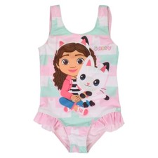 Maillot de bain fille , Gabby. Couleur rose