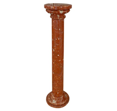 Colonne marbre rouge verona - rouge,
