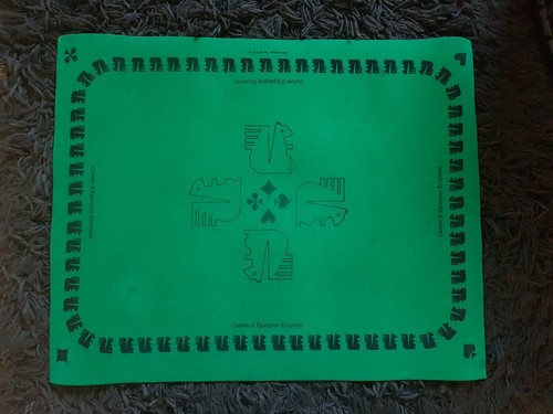 Tapis jeu cartes dé - tapis,