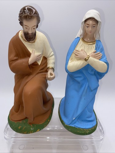 Santon creche vierge joseph - santon,