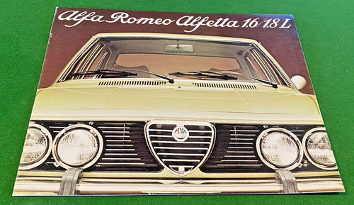 Brochure vente alfa - vente, romeo