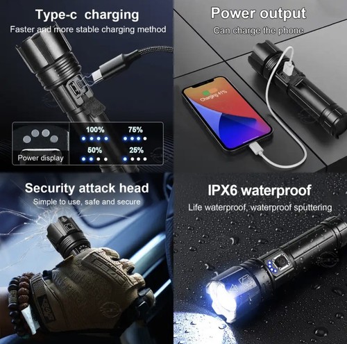 Lampe poche led - poche, la