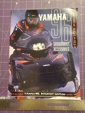 1996 Yamaha Snowmobile Accessories Catalog With 1996 New Releases
