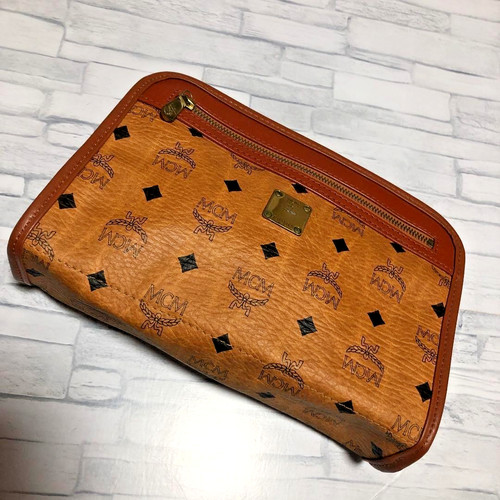 Mcm authentique sac pochette - authentique,