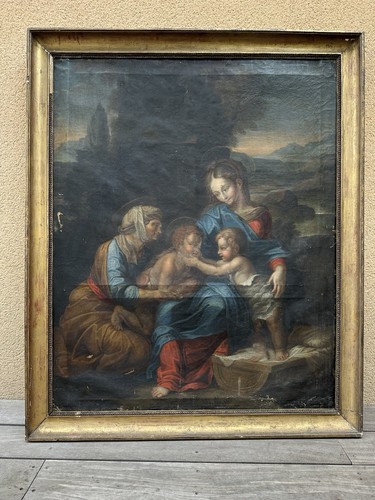 Tableau huile sur - huile, toile