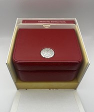 Original Omega Box Vintage Red
