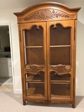 Beautiful Wood & Metal Armoire