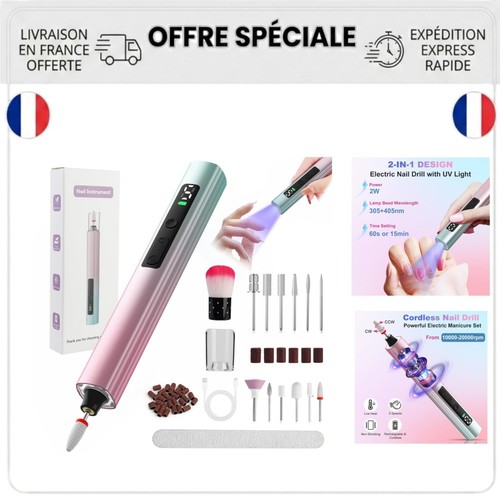 Ponceuse ongles électrique - ponceuse, à