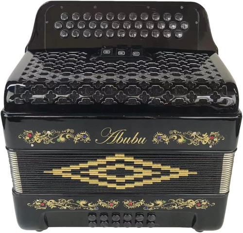 Key accordion 3412 gcf - 34-key,