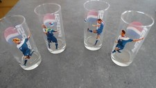 BECKHAM LAMPARD NESTA CARLOS ENGLAND FOOTBALL NO COCA COLA SODA GLASS LOT PEPSI