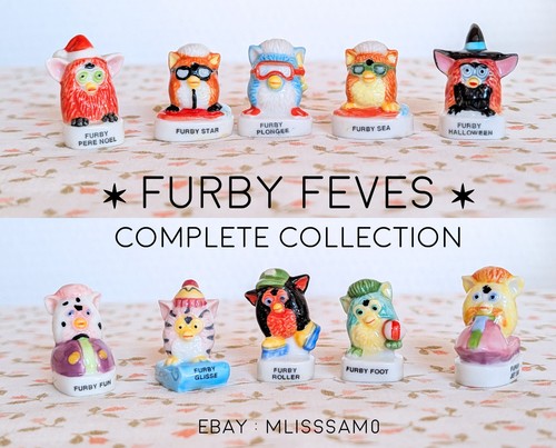 Tiny furby feves figurine - tiny,