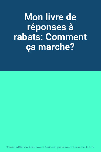 Mon livre réponses - de,