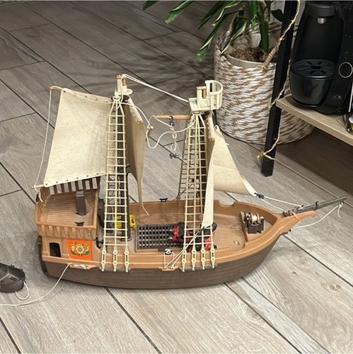 Bateau pirates playmobil - bateau,