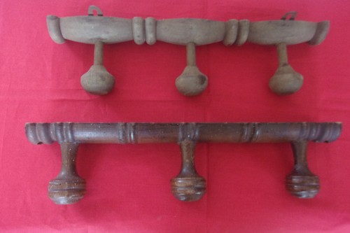 Porte manteaux pateres bois - porte,