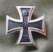 Croix de fer 1ere classe . Allemagne 1914 - 1918 .   Iron cross ww1