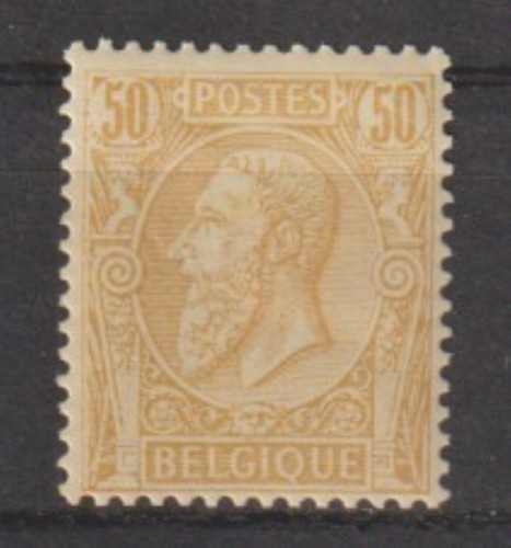 Belgium 1884 cob 50 - belgium,