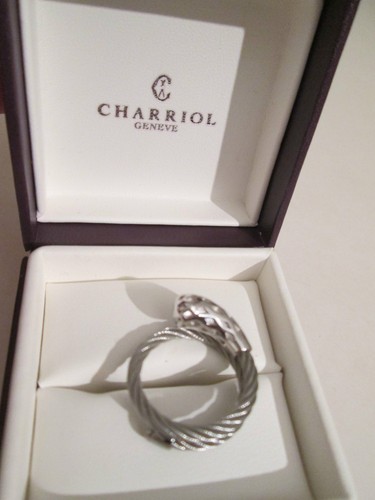Charriol bague neuve - charriol, cables