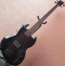 Grass Roots G-VP-46B Viper Bass Black Electric Bass Guitar Used Product