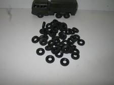 D06, DINKY X 50 Super Toy Truck Tires, Unic, GMC, Military, GAC ... 20/8