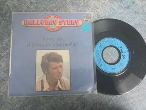 Johnny hallyday 45t - 45t, story