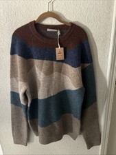 New Passenger Vista Knit Pullover Jumper Sweater Off White Size XL NWT