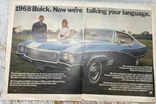 1967 two page magazine ad for