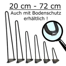 Pieds d'épingle à cheveux