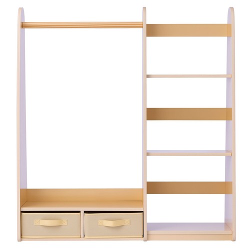 Armoire with mirror - with, shelves