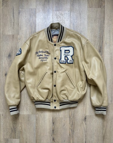 Teddy redskins cuir - teddy, beige