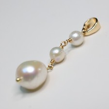 pendentif pl or jaune 18ct