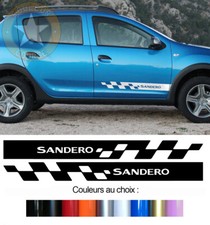2 X BANDES PORTES POUR DACIA SANDERO STEPWAY SPORT AUTOCOLLANT STICKER BD515-21