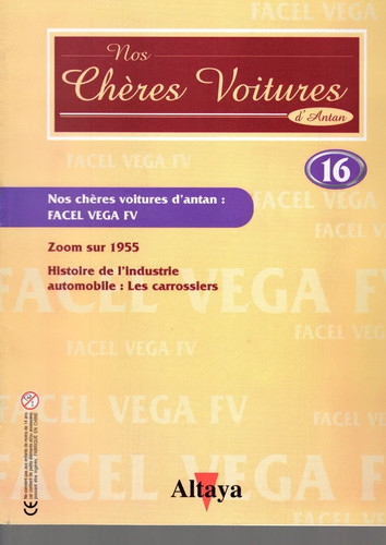 Fascicule nos cheres voitures - fascicule,
