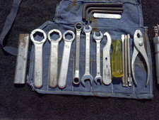 Honda CB1100R Vintage tool kit and pouch. 1981-1983 CB1100R RB RC RD