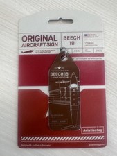 Aviationtag Beechcraft 18 C45H