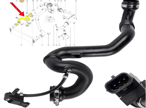 Durite turbo - de,