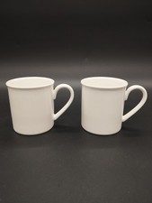 Lot de 2 mugs Villeroy & Boch 1748 Luxembourg – Porcelaine blanche – H 8,8 cm
