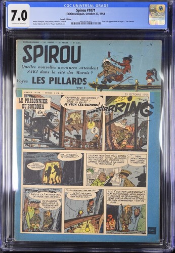 Journal spirou 1071 - spirou, #1071