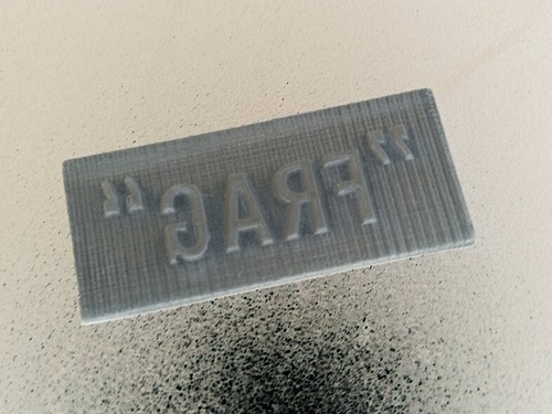 Rubber stamp tampon frag pour - stamp,