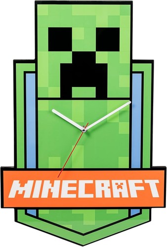 Minecraft creeper horloge - minecraft,